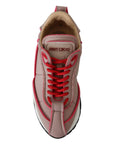 Jimmy Choo Ballet Pink Chic Padded Sneakers
