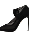 Dolce & Gabbana Elegant Black Stretch Socks Boots