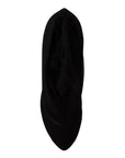 Dolce & Gabbana Elegant Black Stretch Socks Boots