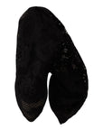 Dolce & Gabbana Elegant Stretch Sock Boots in Sleek Black