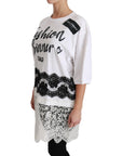 Dolce & Gabbana Chic DG Fashion Sinners Oversized Tee