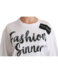Dolce & Gabbana Chic DG Fashion Sinners Oversized Tee