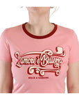Dolce & Gabbana Chic Pink Logo Crew Neck Tee