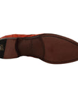 Dolce & Gabbana Exquisite Exotic Croc Leather Lace-Up Dress Shoes