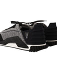 Dolce & Gabbana Elegant Black NS1 Sneakers for the Style-Conscious