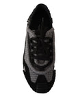 Dolce & Gabbana Elegant Black NS1 Sneakers for the Style-Conscious