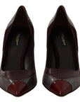 Dolce & Gabbana Multicolor Exotic Leather Heels Pumps