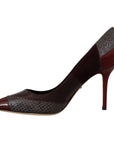Dolce & Gabbana Multicolor Exotic Leather Heels Pumps