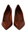 Dolce & Gabbana Elegant Patent Leather Heels Pumps