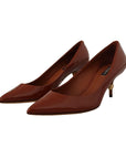 Dolce & Gabbana Elegant Patent Leather Heels Pumps