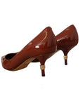 Dolce & Gabbana Elegant Patent Leather Heels Pumps