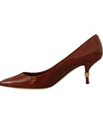 Dolce & Gabbana Elegant Patent Leather Heels Pumps
