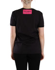 Dolce & Gabbana Chic Black Crew Neck Logo Tee