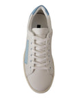 Dolce & Gabbana Exquisite Italian Leather Low-Top Sneakers