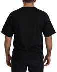 Dolce & Gabbana Gold Star DG Emblem Crewneck Tee