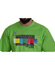 Dolce & Gabbana Chic Green Crewneck Short Sleeve Tee