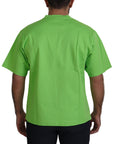 Dolce & Gabbana Chic Green Crewneck Short Sleeve Tee