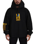 Dolce & Gabbana Elegant Black Cotton Hooded Sweater