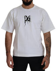 Dolce & Gabbana Timeless White Logo Crewneck Tee