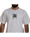 Dolce & Gabbana Timeless White Logo Crewneck Tee