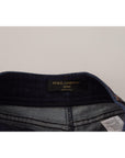 Dolce & Gabbana Chic High Waist Hot Pants Shorts with Crystal Detailing