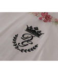 Dolce & Gabbana Chic Sequined Crown Tank Top T-Shirt