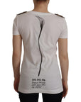 Dolce & Gabbana Elegant Floral Crewneck Cotton Tee