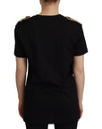 Dolce & Gabbana Chic Black Logo Cotton Tee for Women