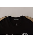 Dolce & Gabbana Chic Black Logo Cotton Tee for Women