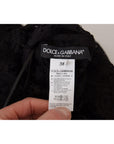 Dolce & Gabbana Elegant Black Long Sleeve Blouse Top