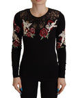 Dolce & Gabbana Embroidered Angel Cardigan Sweater