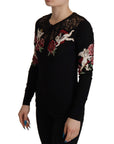 Dolce & Gabbana Embroidered Angel Cardigan Sweater
