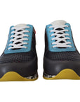 Dolce & Gabbana Multicolor Leather-Blend Low Top Sneakers
