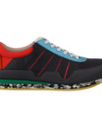 Dolce & Gabbana Multicolor Leather-Blend Low Top Sneakers