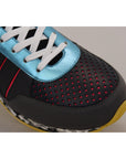 Dolce & Gabbana Multicolor Leather-Blend Low Top Sneakers
