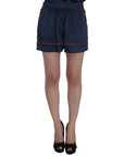 Dolce & Gabbana Elegant Silk Stretch Mini Shorts