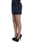 Dolce & Gabbana Elegant Silk Stretch Mini Shorts