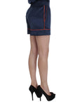 Dolce & Gabbana Elegant Silk Stretch Mini Shorts
