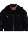 Dolce & Gabbana Elegant Black Bomber Blouson Jacket