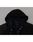 Dolce & Gabbana Elegant Black Bomber Blouson Jacket
