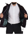 Dolce & Gabbana Elegant Bordeaux Collared Jacket