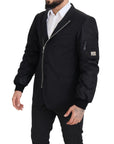 Dolce & Gabbana Elegant Black Virgin Wool Jacket