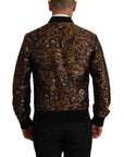 Dolce & Gabbana Elegant Brown Blouson Jacket
