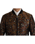 Dolce & Gabbana Elegant Brown Blouson Jacket