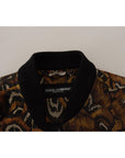 Dolce & Gabbana Elegant Brown Blouson Jacket