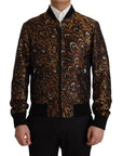 Dolce & Gabbana Elegant Brown Blouson Jacket