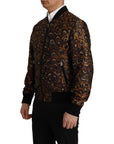 Dolce & Gabbana Elegant Brown Blouson Jacket