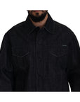 Dolce & Gabbana Elegant Black Denim Jacket