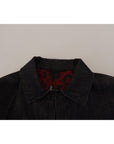 Dolce & Gabbana Elegant Black Denim Jacket