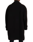 Dolce & Gabbana Elegant Black Alpaca Wool Blend Jacket